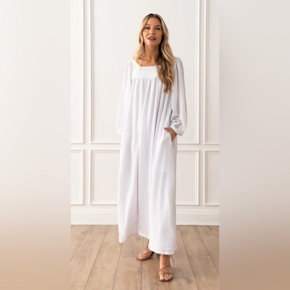 NWT Mi Golondrina Marta Blanca Dress - size small